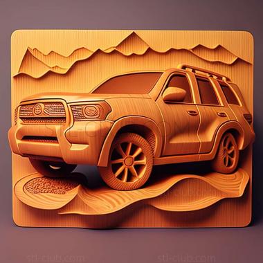 3D модель Toyota Sequoia (STL)